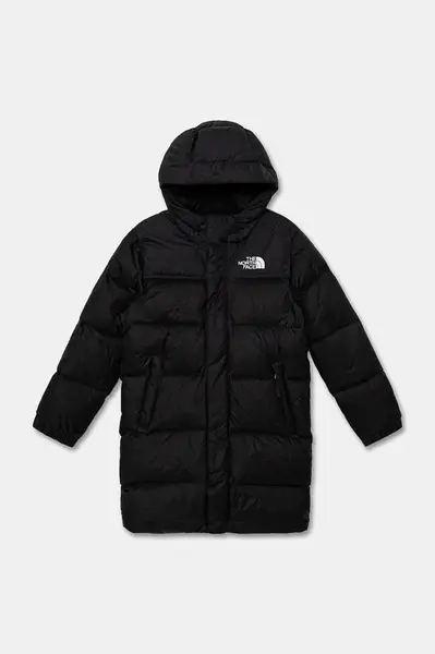 Dětská péřová bunda The North Face TEEN NUPTSE LONG PARKA