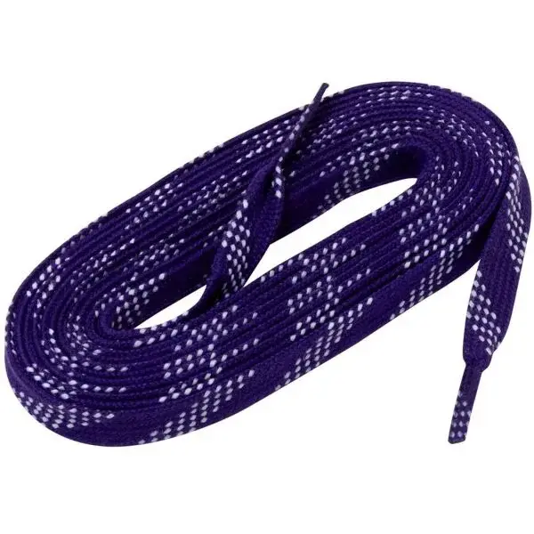 WINNWELL WAX LACES Hokejové tkaničky, fialová, velikost
