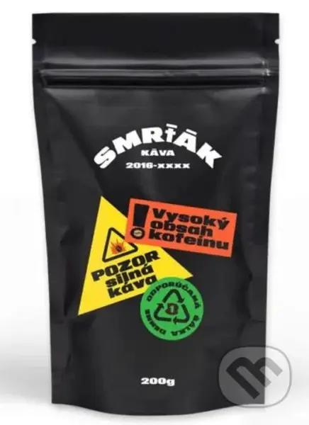 Smrťák "Extra silná a chutná" (zrnková káva, 500g)