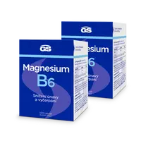 GS Magnesium s vitaminem B6, 200 tablet