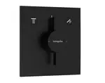Hansgrohe DuoTurn E - Baterie pod omítku, pro 2 spotřebiče, matná černá 75417670