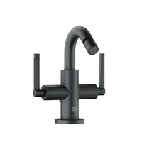 Kludi Nova Fonte - Bidetová baterie, s výpustí, matná černá 203133915