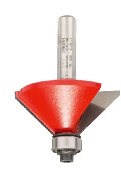 Bosch Příslušenství - Frézovací bit na dřevo, fazetovací, 44x61 mm 2608629379