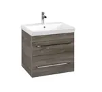 Villeroy & Boch Avento - Umývadlová skrinka, 58x51x45 cm, 2 zásuvky, Stone Oak A88900RK