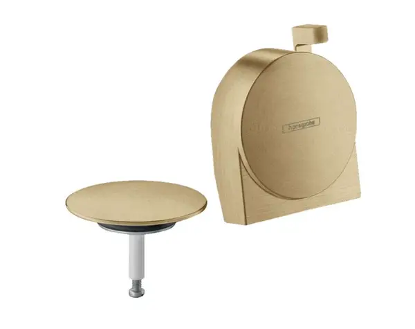 Hansgrohe Exafill S - Vrchná súprava vaňového výtoku, kefovaný bronz 58117140