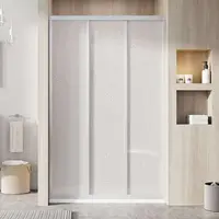 Ravak Supernova - Sprchové dvere trojdielne ASDP3-100, 97-101 cm, satin/Pearl 00VA0UR211