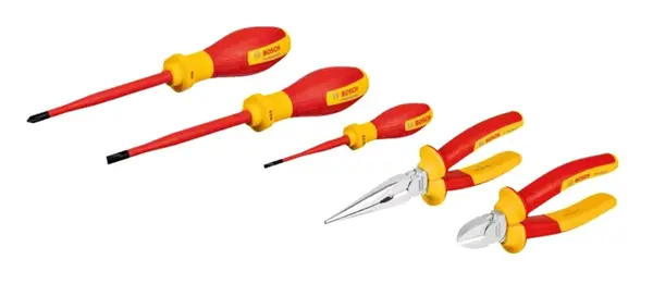 Bosch Náradie - 5-dielna súprava izolovaného ručného náradia 1600A02NG2