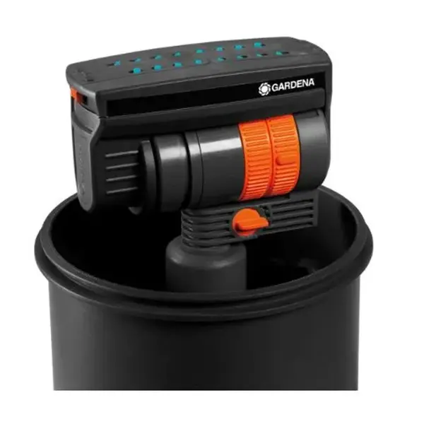 Gardena Sprinklersystem - Výsuvný zavlažovač OS 140, výkyvný, s příslušenstvím, dosah 2-15 m 8221-20