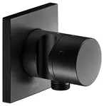 Keuco IXMO - Ventil pod omietku pre 3 spotrebiče, s pripojením hadice a držiakom sprchy, matná čierna 59549370202