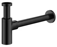 OMNIRES - Designový sifon, matná černá A186BL