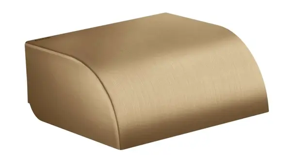 Axor Universal Circular - Držák toaletního papíru, kartáčovaný bronz 42858140