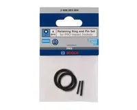 Bosch Příslušenství - Sada pojistného kroužku a kolíku pro nástrčnou hlavici, 4 ks 2608003064