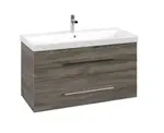 Villeroy & Boch Avento - Umyvadlová skříňka, 98x51x45 cm, 2 zásuvky, Stone Oak A89200RK