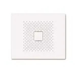 Kaldewei Avantgarde - Obdĺžniková sprchová vanička Conoflat 853-1, 75x90 cm, biela - sprchová vanička, antislip, Perl-Effekt, bez polystyrénového nosi
