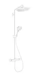 Hansgrohe Croma Select S - Sprchový set Showerpipe 280 s termostatom, EcoSmart, matná biela 26891700