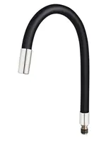 Novaservis Príslušenstvo - Hadica k drezovej batérii, čierna/chróm W100B