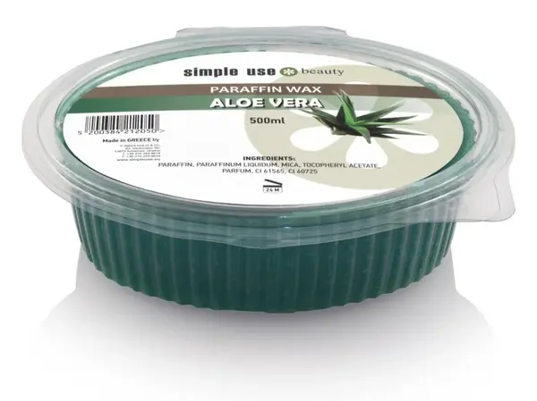 Simple use beauty parafínový zábal aloe vera 500 g