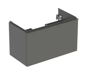 Geberit Acanto - Umývadlová skrinka, 89x54x48 cm, 2 zásuvky, lávová 503.005.JK.1