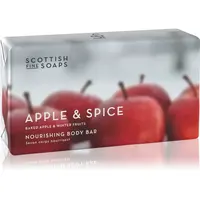 Scottish Fine Soaps Apple & Spice tuhé mýdlo 220 g