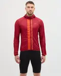 Pánská cyklo bunda silvini gelo červená m