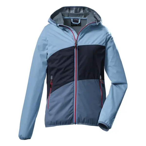 Dívčí dvouvrstvá bunda killtec 207 modrá 116