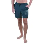 Pánské koupací kraťasy bushman elbe petrolejová s