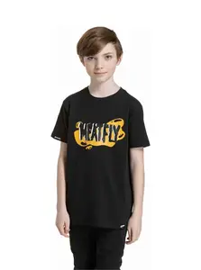 Meatfly dětské tričko Fleck Black | Černá | Velikost 134 | 100% bavlna