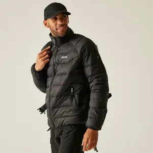 Pánská prošívaná bunda regatta dalent černá l