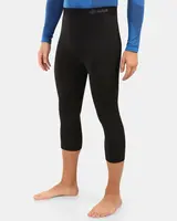 Pánské bezešvé 3/4 termo kalhoty kilpi nielo-m černá s