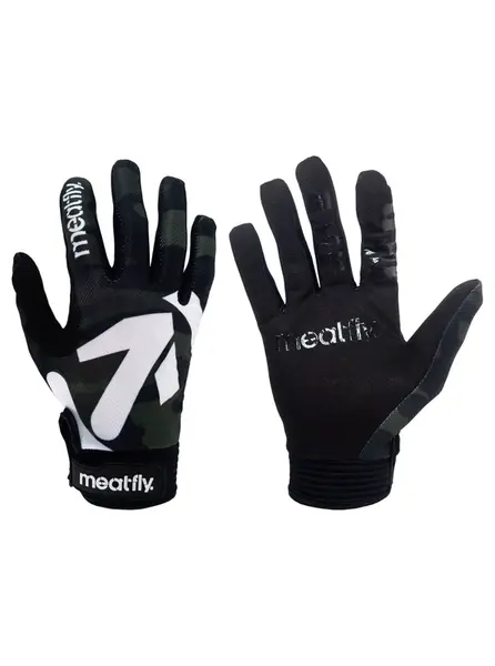 Meatfly bike rukavice Handler Rampage Camo | Maskáč | Velikost XL