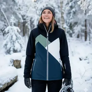 Dámská zimní bunda killtec 83 tmavě modrá/tyrkysová 38