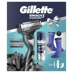 Gillette Darčeková sada Mach3 Charcoal