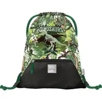 BAAGL DINOSAURUS Sáček na přezůvky, zelená, velikost