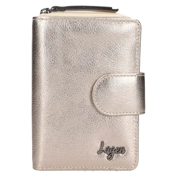 Dámská kožená peněženka Lagen Berid - bronzová