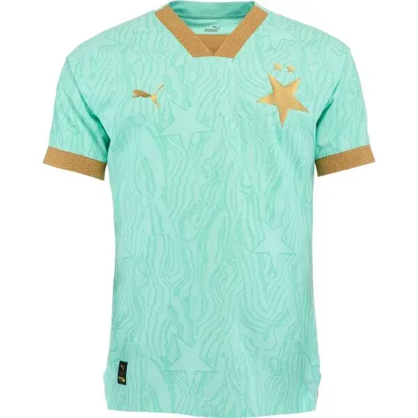 Puma SKS AWAY JERSEY PROMO Pánský dres, světle zelená, velikost