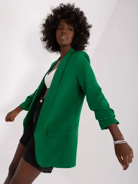 Blazer-DHJ-MA-7684.15P-Dark Green