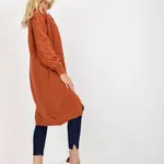 Cardigan-LO-SW-LK-3001.82P-Dark Orange
