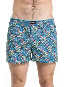 Meatfly pánské trenýrky Agostino Pink Partyboi / Cityboi Double Pack | Mnohobarevná | Velikost XL