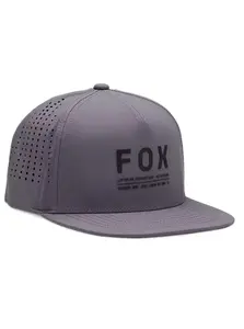 Fox kšiltovka Non Stop Tech Snapback Steel Grey | Šedá | Velikost One Size