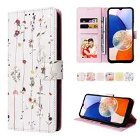 Magnet Case, Samsung Galaxy A15, luční kvítí
