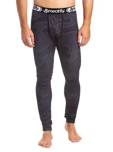 Meatfly pánské termo kalhoty Sloan Morph Black | Černá | Velikost XXL