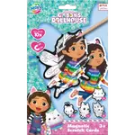 Magnetické vyškrabávací obrázky Gábinčin kouzelný domeček 10 ks