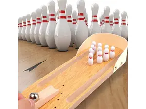 Hra stolní 4L mini bowling