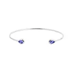 Náramok s tanzanitmi KLENOTA