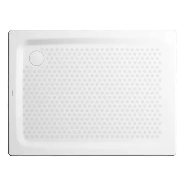 Kaldewei Avantgarde - Sprchová vanička Superplan 405-2, 90x110 cm, polystyrénový nosič, celoplošný antislip, Perl-Effekt, bílá 430535043001
