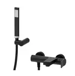 Paffoni Tilt - Vanová baterie s příslušenstvím, matná černá TI023NO