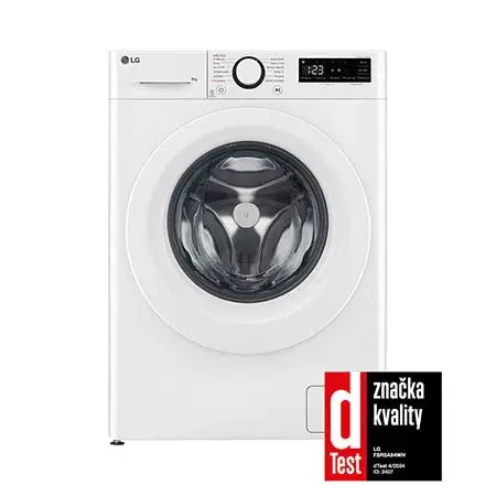 Parní pračka LG - 9 kg - A - 1400 ot./min - Direct Drive™ - AI DD™-Bílá