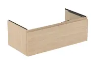 Ideal Standard Finesse - Umyvadlová skříňka, 100x51x37 cm, 1 zásuvka, bílý dub E3393US