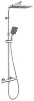 kielle Vega - Sprchový set s termostatem, 30x20 cm, 3 proudy, chrom 20618000