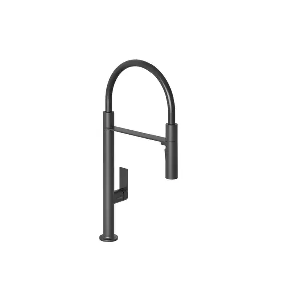 Kludi Qord - Dřezová baterie s flexibilním ramenem, matná černá 568596675